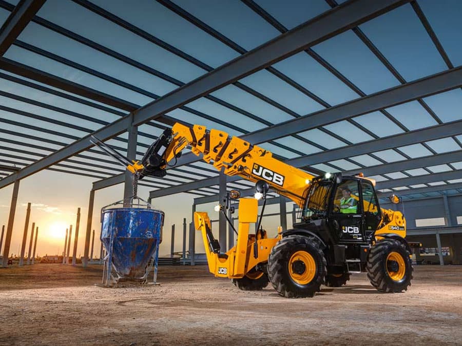 رافعة تلسكوبية JCB 540 سلسلة Loadall