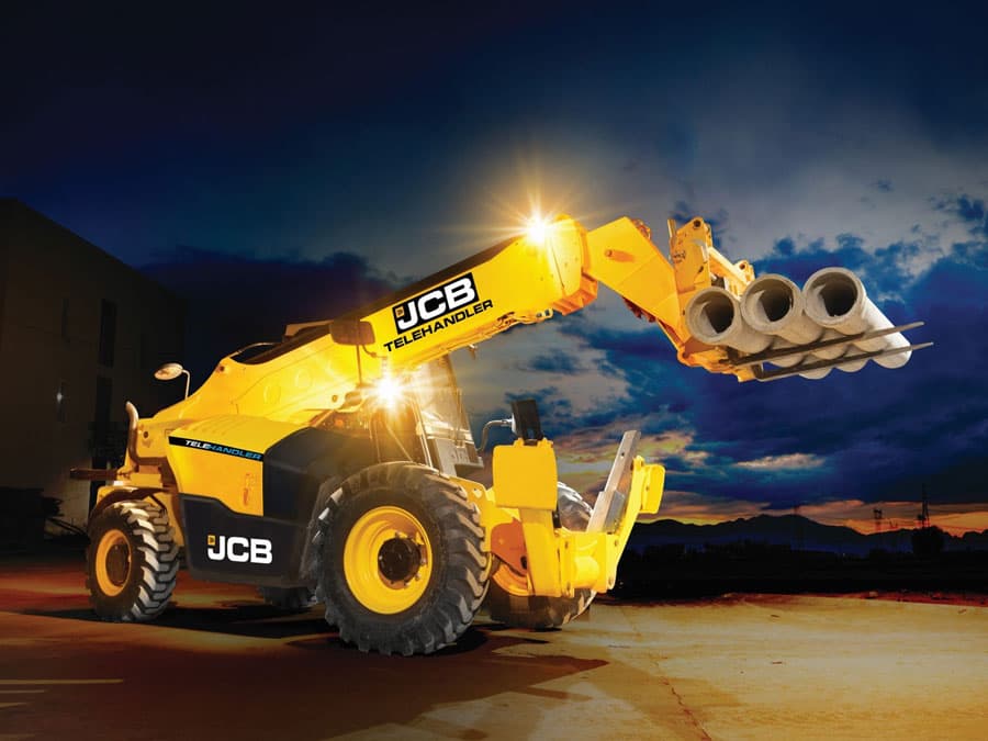 رافعة تلسكوبية JCB 540 سلسلة Loadall