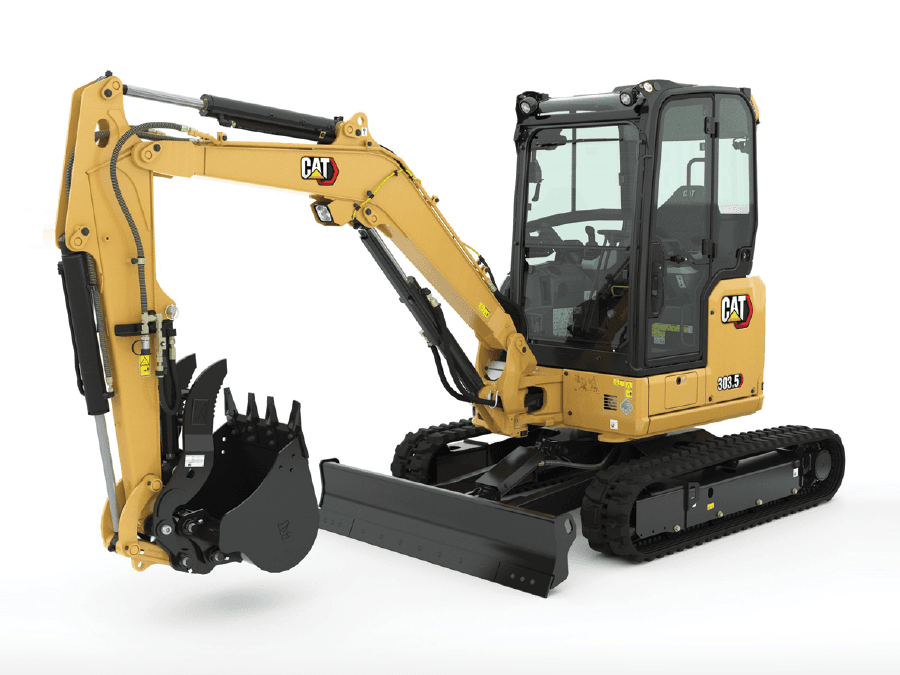 caterpillar mini excavator